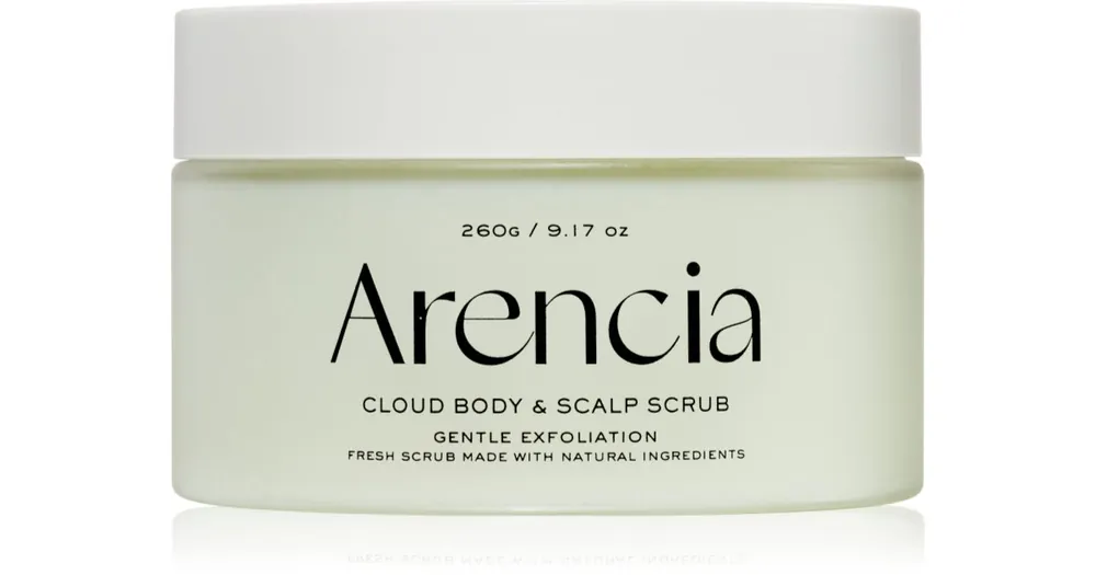 Vásárlói kedvenc ArenciaFresh Cloud Geranium & Primrose finom hámlasztó krém testre és hajra