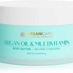 Árengedmény ArganicareBody Butter Argan Oil & Multivitamins testvaj Argán olajjal