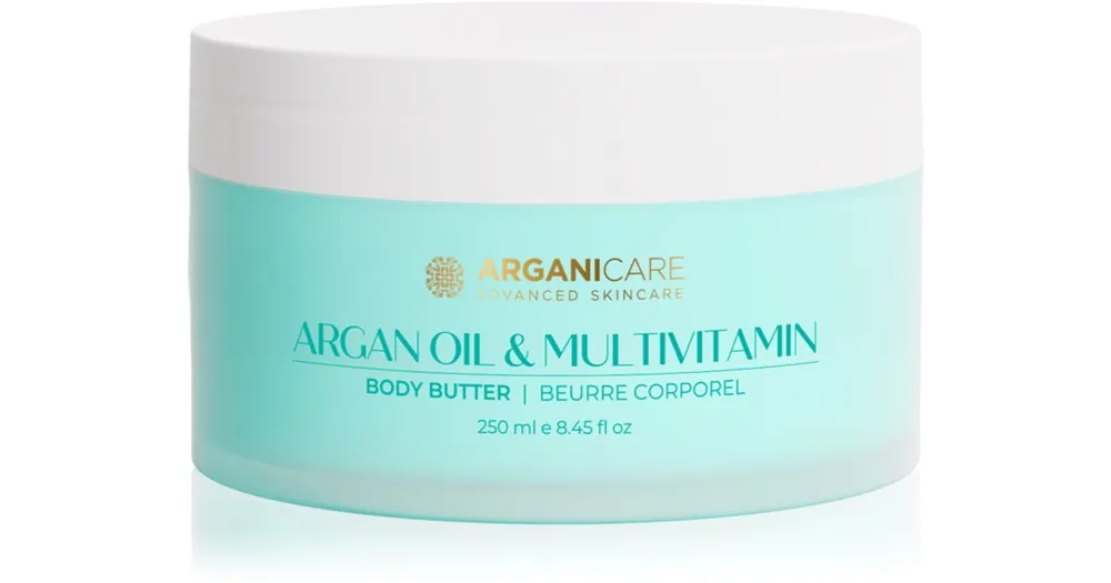 Árengedmény ArganicareBody Butter Argan Oil & Multivitamins testvaj Argán olajjal