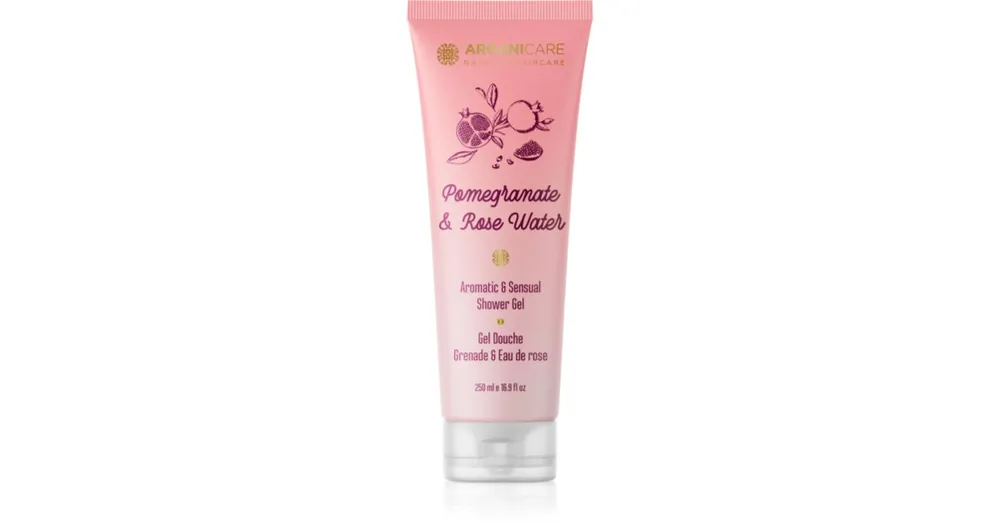 ArganicarePomegrenate & Rose Water Shower Gel tusfürdő gél Outlet