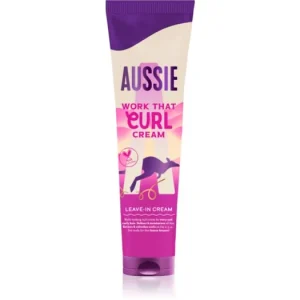 Outlet AussieBouncy Curls Work That Curl öblítést nem igénylő krém a hullámos és göndör hajra