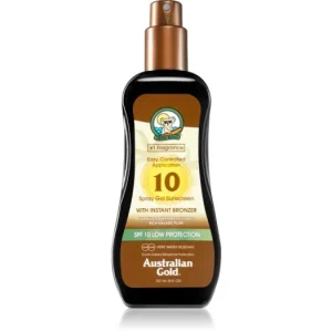 Australian GoldSpray Gel Sunscreen With Instant Bronzer napvédő spray bronzosítóval Ajánlat