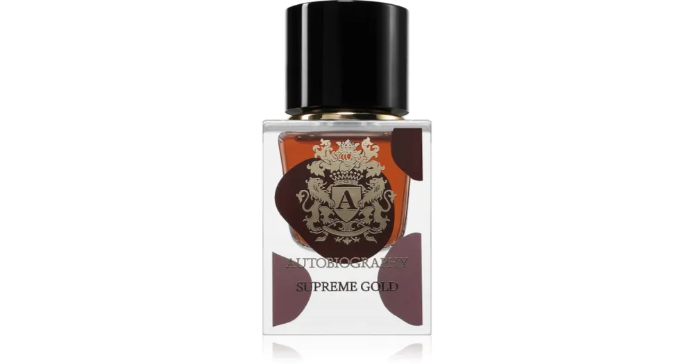 Azonnali szállítás AutobiographySupreme Gold Eau de Parfum unisex