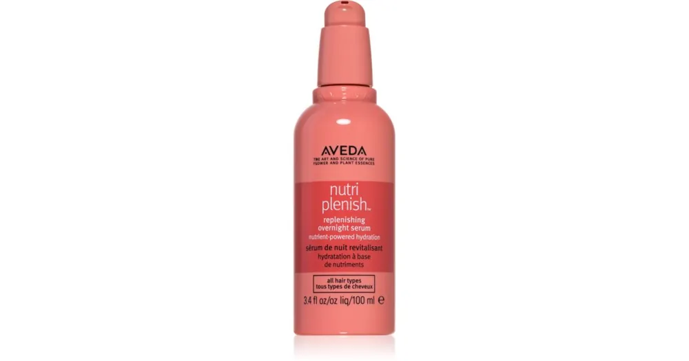 AvedaNutriplenish™ Replenishing Overnight Serum éjszakai hidratáló ápolás hajra Utolsó esély