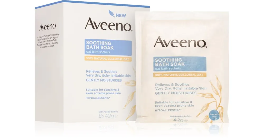 AveenoSoothing Bath Soak púder fürdőbe Utolsó esély