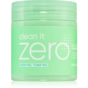 Banila Co.clean it zero Green Peel Toner Pad arctisztító peeling párnácskát zsíros és problémás bőrre Kedvezmény