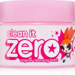 Árcsökkenés Banila Co.clean it zero Original Powerpuff Girls Edition lemosó és tisztító balzsam hidratáló hatással