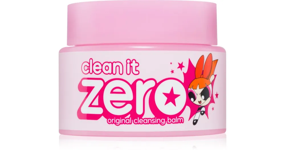 Árcsökkenés Banila Co.clean it zero Original Powerpuff Girls Edition lemosó és tisztító balzsam hidratáló hatással
