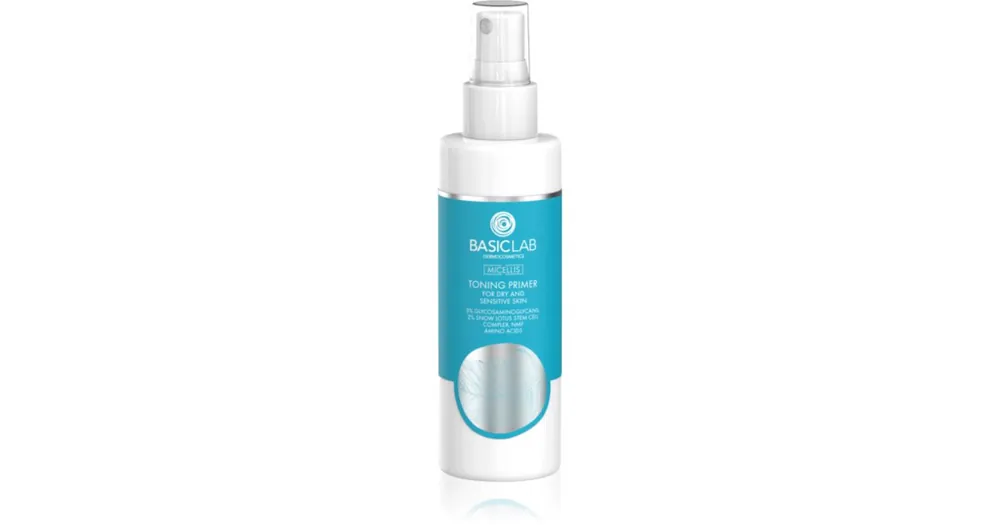 BasicLabDermocosmetics Micellis arc tonik spray száraz és érzékeny bőrre Újdonság