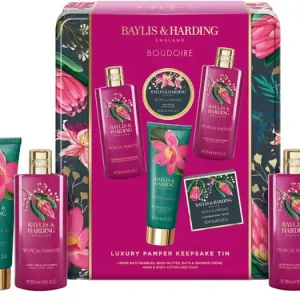 Baylis & HardingBoudoire Tropical Paradise ajándékszett pléh doboz Rendeld meg most