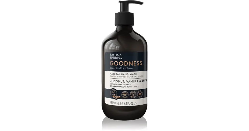 Baylis & HardingGoodness Coconut, Vanilla & Shea természetes folyékony kézszappan Exkluzív ajánlat