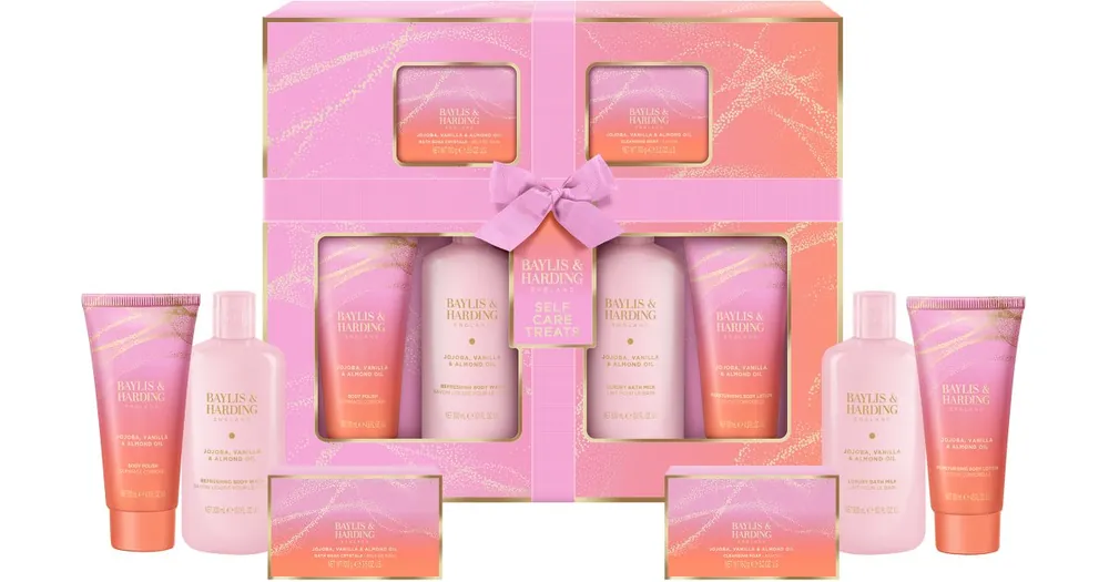 Vásárlói kedvenc Baylis & HardingJojoba, Vanilla & Almond Oil ajándékszett testre