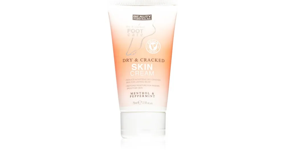 Ne maradj le Beauty FormulasMenthol & Peppermint lábkrém a száraz és repedezett bőrre