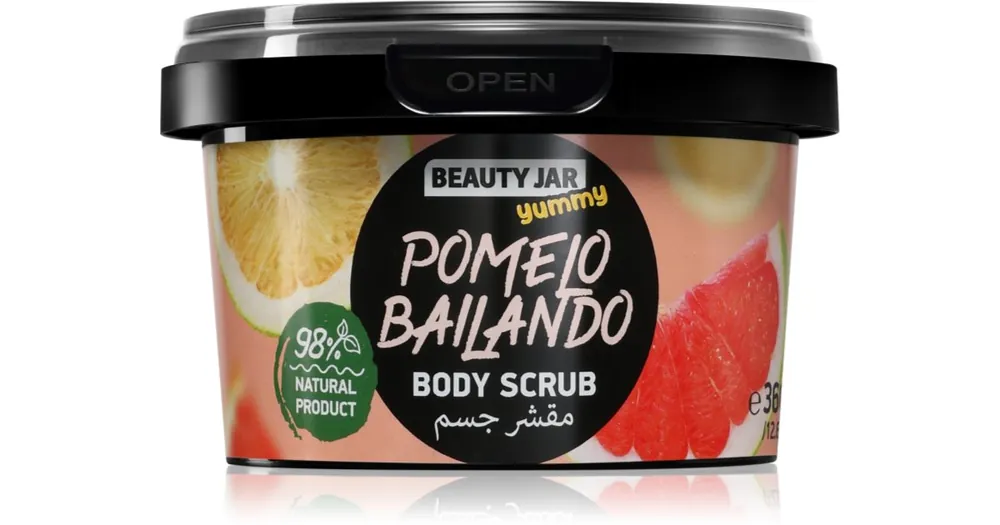 Alacsony ár Beauty JarYummy Pomelo Bailando testpeeling