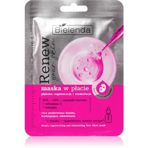 Szuper akció BielendaRenew Your Skin arcmaszk regeneráló hatással