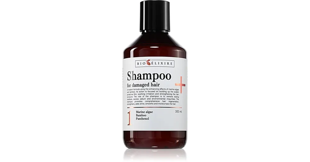 Vedd meg online BioélixireFor Damaged Hair hajerősítő sampon a sérült hajra