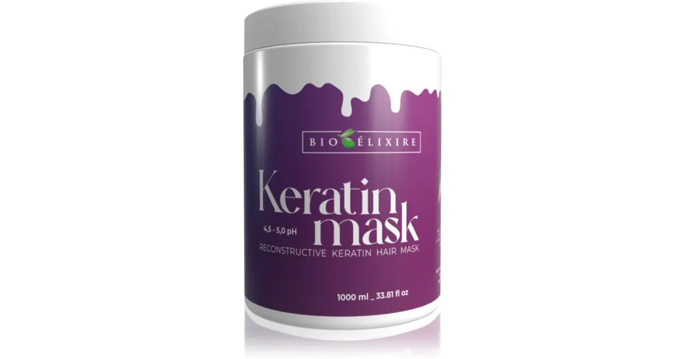 BioélixireKeratin haj maszk keratinnal Gyors kiszállítás