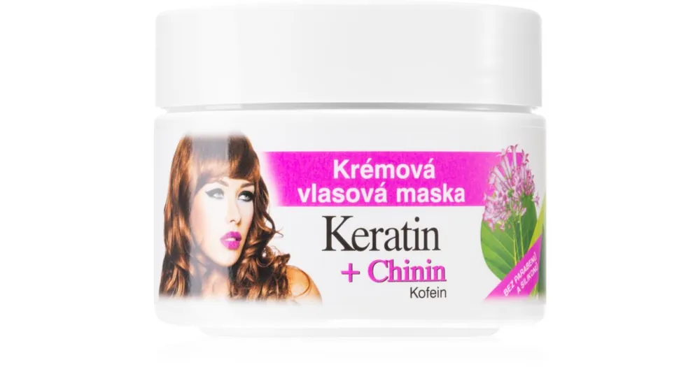 Bione CosmeticsKeratin + Chinin krémes maszk hajra Bestseller