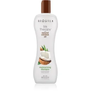 BiosilkSilk Therapy Natural Coconut Oil hidratáló sampon kókuszolajjal Expressz szállítás