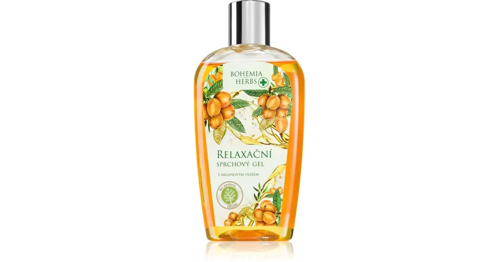 Rendeld meg most Bohemia GiftsBohemia Herbs Argan Oil tusfürdő gél