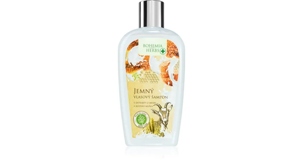 Alacsony ár Bohemia GiftsBohemia Herbs Honey & Goat Milk hajsampon