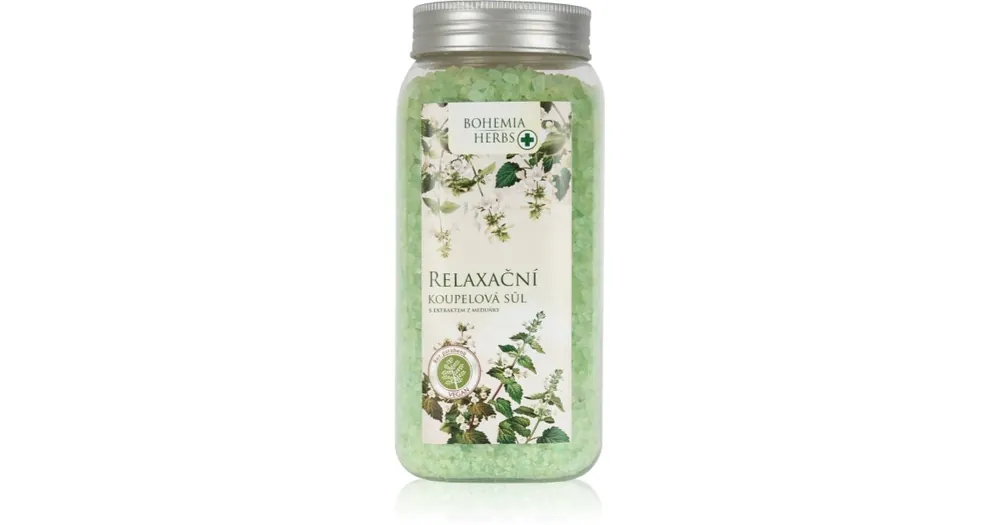 Bohemia GiftsBohemia Herbs Lemon Balm fürdősó Biztonságos fizetés
