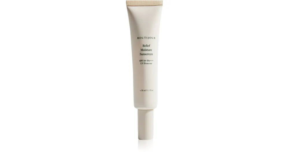 Újdonság BOUTIJOURRelief Moisture Sunscreen gyengéd és hidratáló géles krém SPF 50+