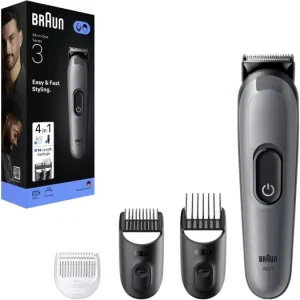 BraunAll-In-One Series 3 AIO3500 haj- és szakálligazító készlet 4 in 1 Legnépszerűbb