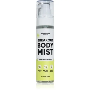 Olcsó breakout + aidBody Mist testpermet niacinamiddal és szalicilsavval pattanások ellen