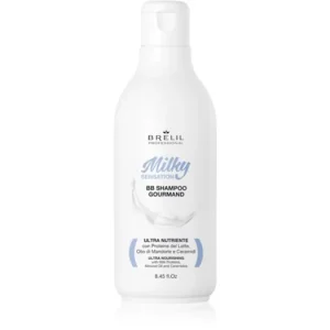 Brelil ProfessionalMilky Sensation BB Shampoo regeneráló sampon a gyenge és sérült hajra Kedvezmény