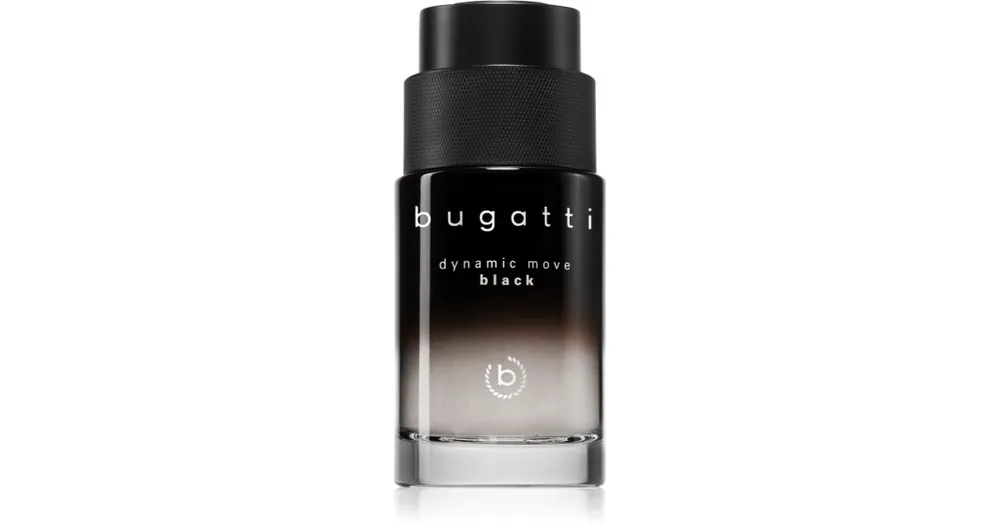 BugattiDynamic Move Black Eau de Toilette uraknak Vedd meg most