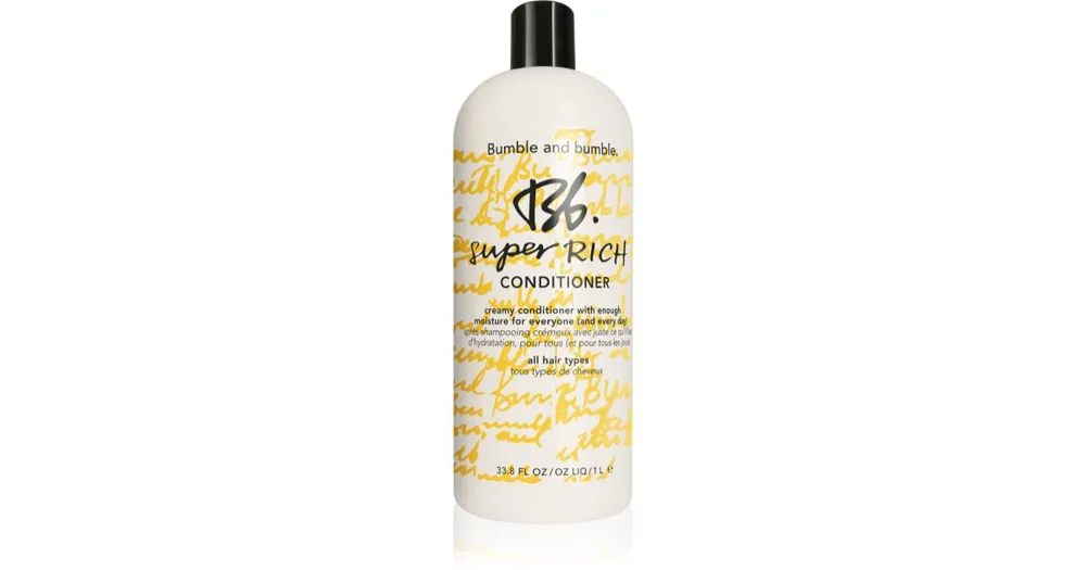 Bumble and bumbleBb.Super Rich Conditioner krémes hajkondicionáló hidratálást és fényt biztosít Szuper ajánlat