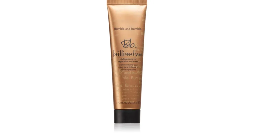 Gyors kiszállítás Bumble and bumbleBrilliantine krém a száraz és törékeny haj fényéért