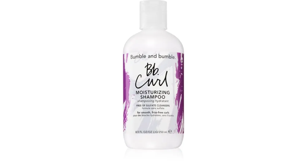 Bumble and bumbleBb. Curl Moisturizing Shampoo hidratáló sampon a hajhullámok modellezéséhez Újdonság