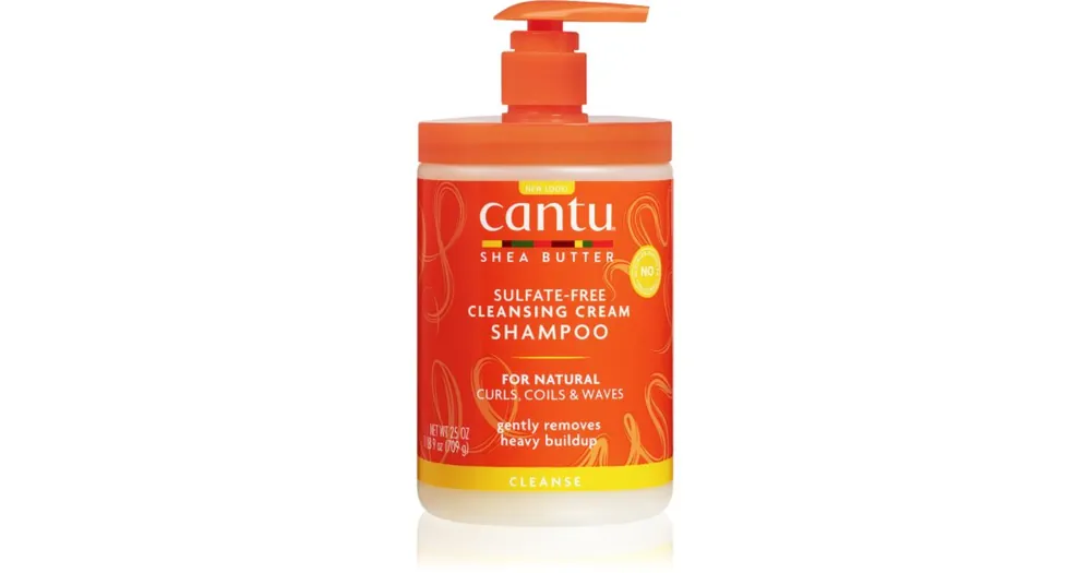 Vedd meg online CANTUShea Butter Cleansing Shampoo tisztító sampon göndör hajra