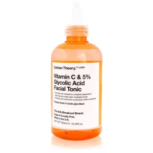 Biztonságos fizetés Carbon TheorySupaVIT-C 5% Glycolic & Vitamin C élénkítő tonik pattanások, bőrpír és pattanások okozta hegek ellen