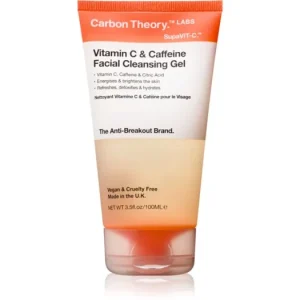 Népszerű Carbon TheoryVitamin C & Caffeine tisztító gél energetizáló hatással koffeinnel