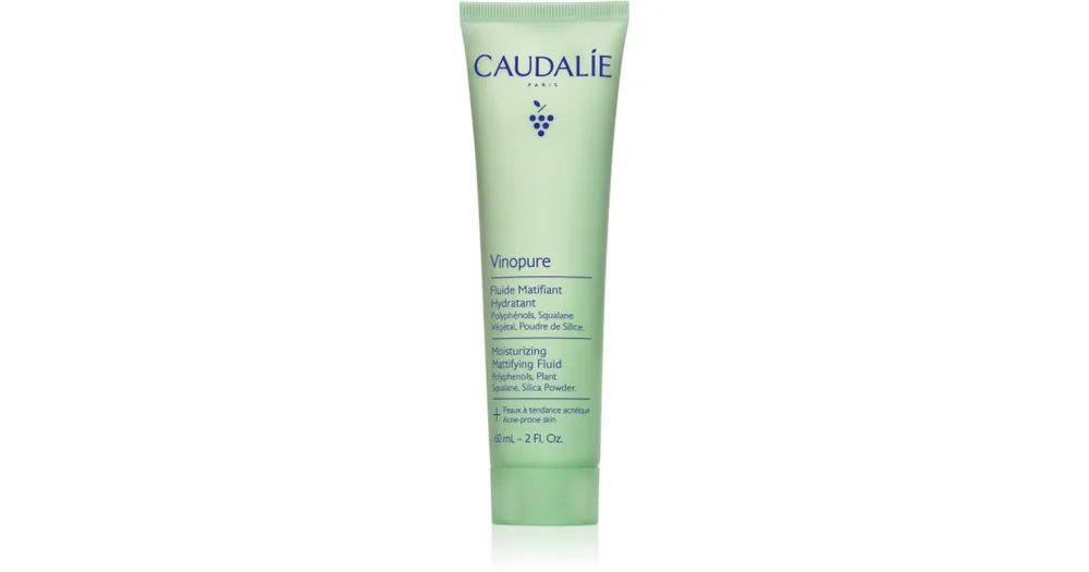 Exkluzív ajánlat CaudalieVinopure Mattifying Moisturizing Fluid hidratáló folyadék mattító hatással