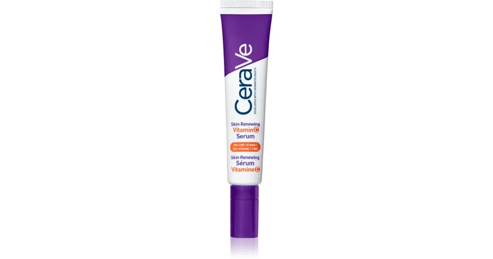 Vásárlói kedvenc CeraVeSkin Renewing Vitamin C Serum bőrélénkítő szérum C-vitaminnal a bőrréteg megújítására