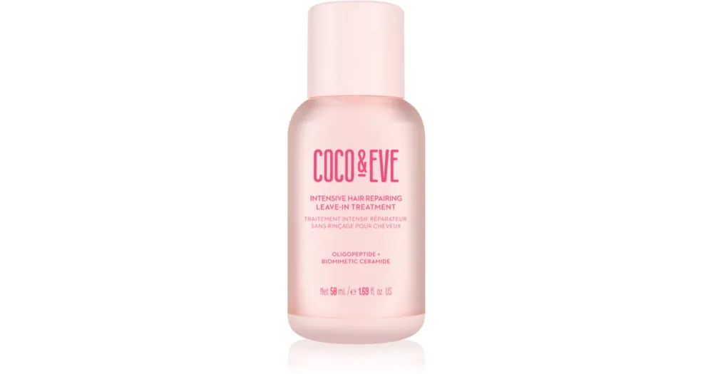Biztonságos fizetés Coco & EveSweet Repair Intensive Hair Repairing Leave-in Treatment leöblítést nem igénylő regeneráló kondicionáló a sérült és festett hajra