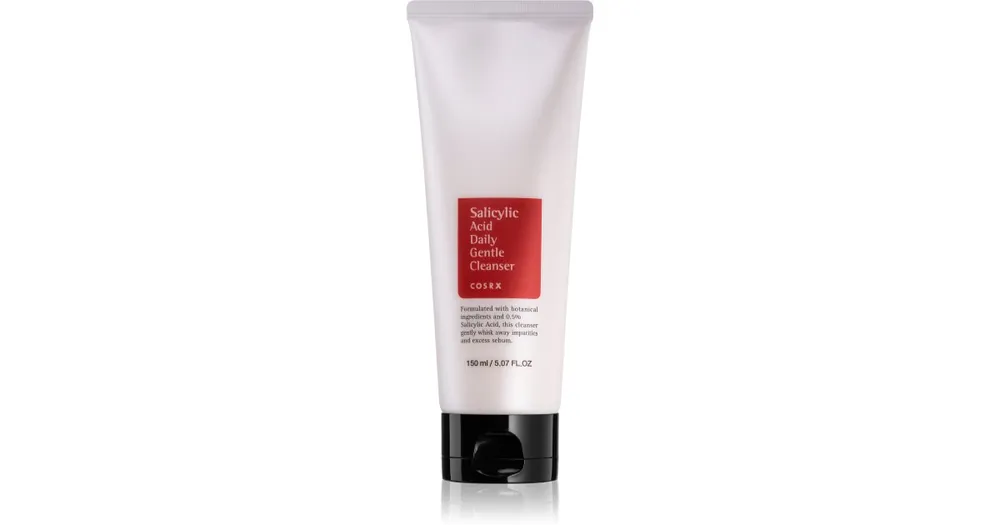 Árcsökkenés CosrxSalicylic Acid Daily Gentle Cleanser aktív tisztító hab