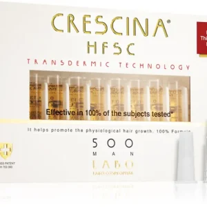 CrescinaTransdermic 500 Re-Growth hajnövekedést serkentő ápolás uraknak Kedvezményes ár
