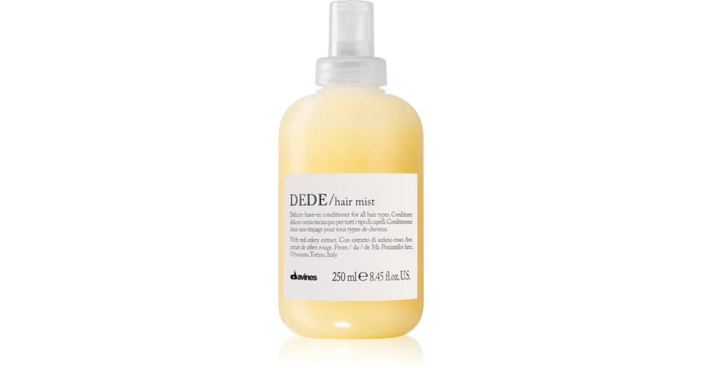 Újdonság DavinesEssential Haircare DEDE Hair Mist hidratéló spray minden hajtípusra