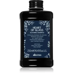 Expressz szállítás DavinesHeart of Glass Silkening Shampoo finom állagú tisztító sampon szőke hajra