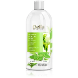 Utolsó esély Delia CosmeticsMicellar Water Green Tea felfrissítő tisztító micellás víz