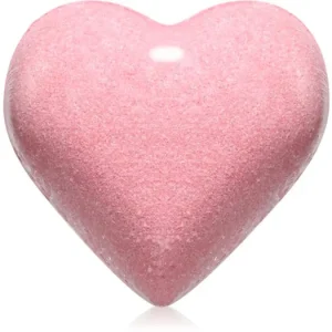 Árengedmény Delia CosmeticsFizzing Bath Heart Wild Strawberry fürdőgolyó eper ízzel