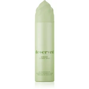 Népszerű DESERVEDWhipped Shower Foam Ginger Citrus Shot tusoló hab testre