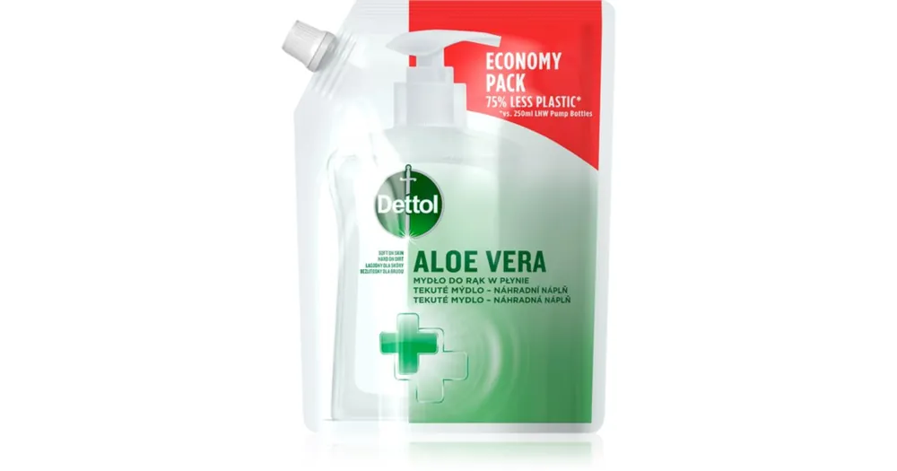 Azonnal elérhető DettolSoft on Skin Aloe Vera folyékony szappan utántöltő