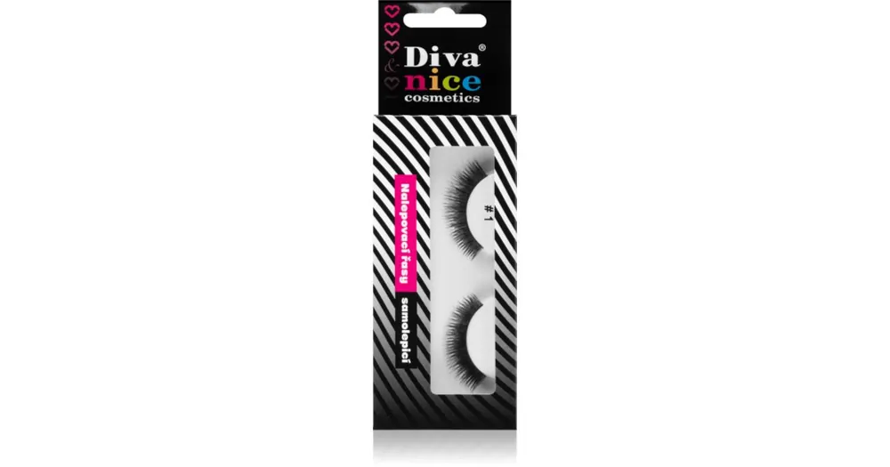 Diva & Nice CosmeticsAccessories Lashes ragasztható műszempilla természetes hajból Kedvezményes ár