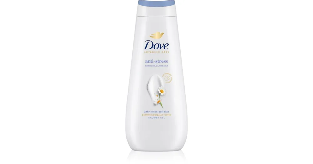 Különleges ajánlat DoveAdvanced Care Antistress hidratáló tusoló gél